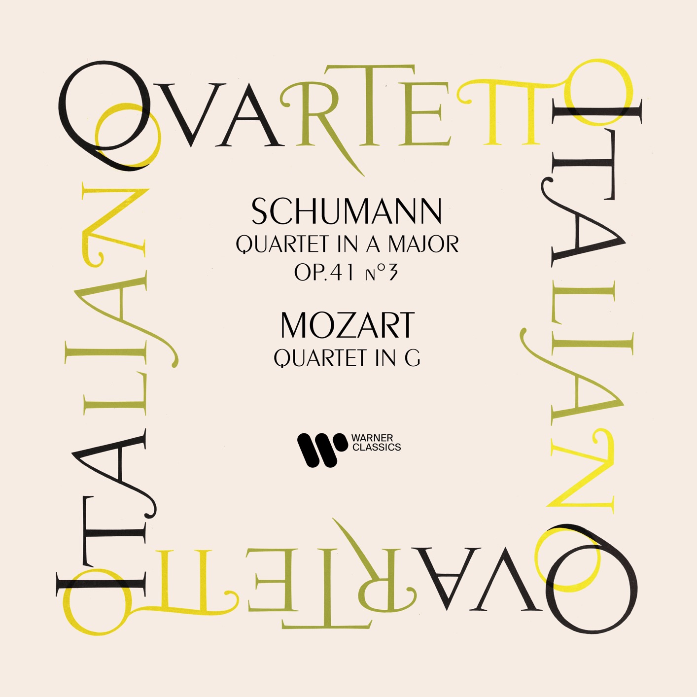 Quartetto Italiano – Schumann: String Quartet, Op. 41 No. 3 – Mozart: String Quartet No. 3, K. 156 (2021) [FLAC 24bit/192kHz]