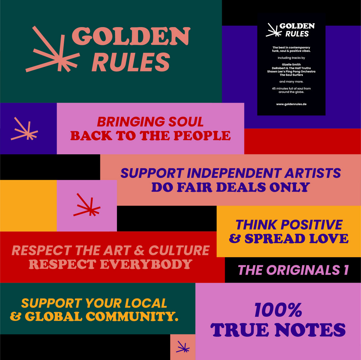 VA – Golden Rules The Originals 1 (2021) [FLAC]
