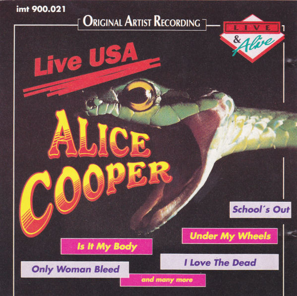 Alice Cooper - Live USA (1992) [FLAC] Download