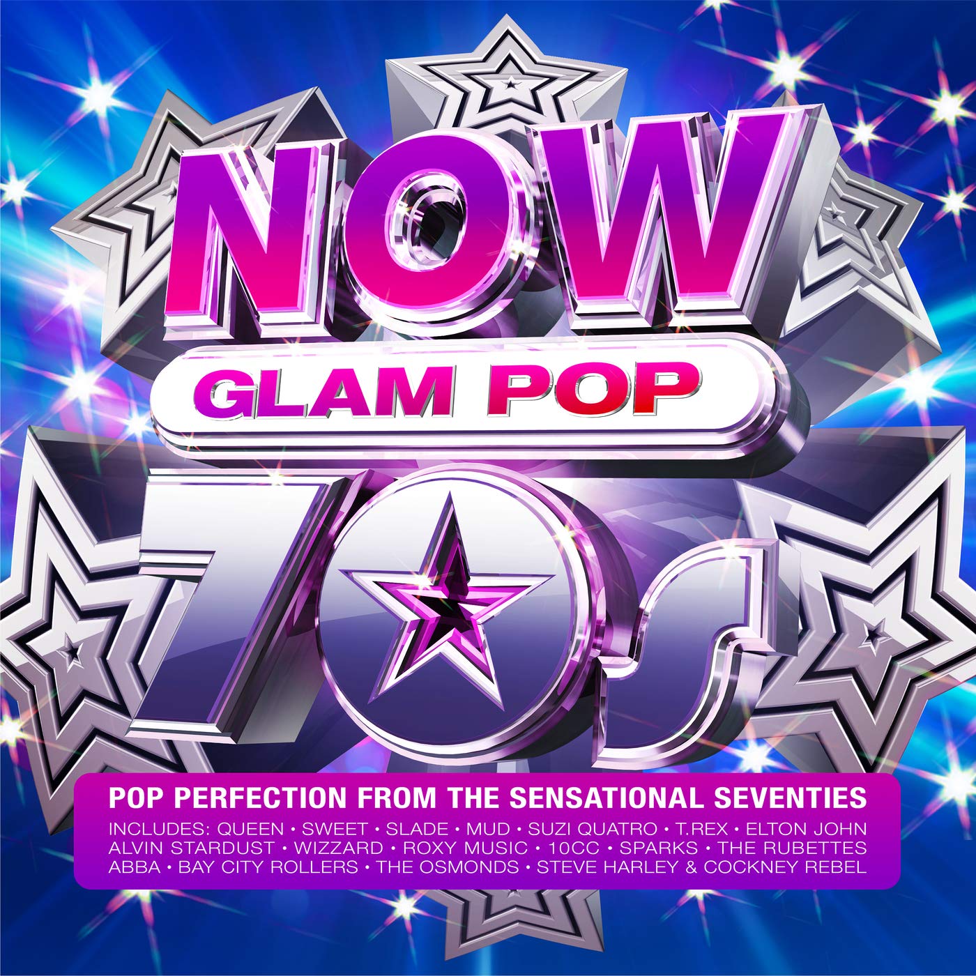 VA - NOW 70s Glam Pop (4CD) (2021) FLAC Download