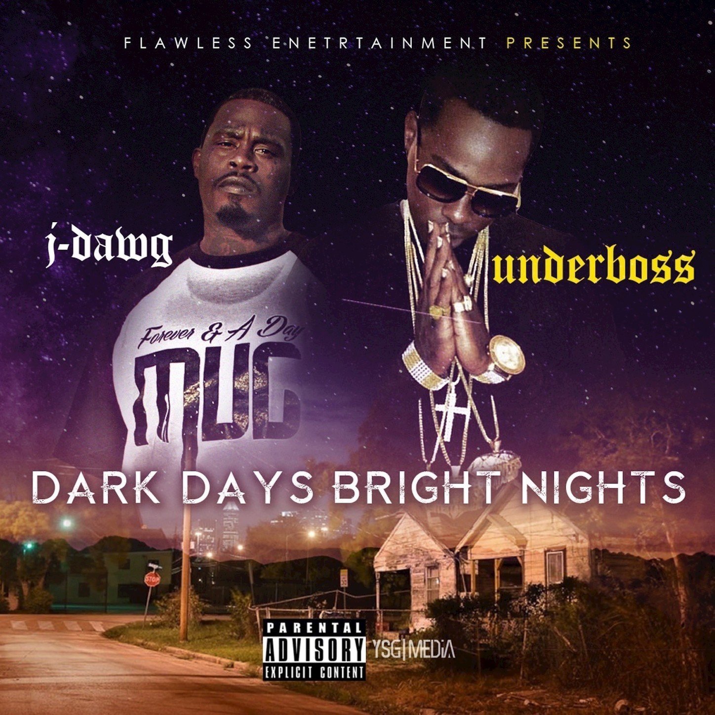 Underboss And J - Dark Days Bright Nights (2016) FLAC Download