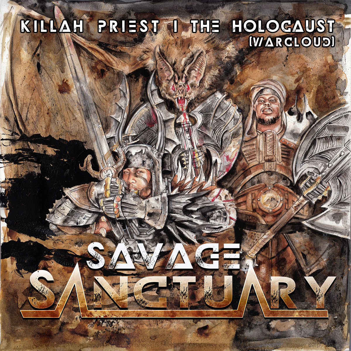 The Holocaust x Killah Priest x Warcloud - Savage Sanctuary (2022) FLAC Download