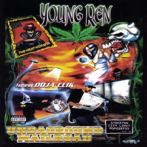 Young Ren The Heat Monsta-Undaground Mailroad-CD-FLAC-1999-RAGEFLAC