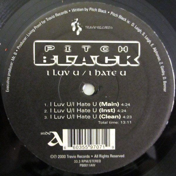 Pitch Black-I Luv U-I Hate U-VLS-FLAC-2000-FrB Download