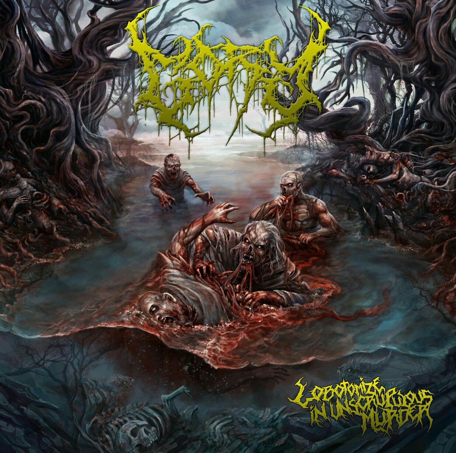 Gory - Lobotomize in Unscrupulous Murder (2019) FLAC Download
