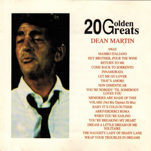 Dean Martin - 20 Golden Greats (1986) FLAC Download