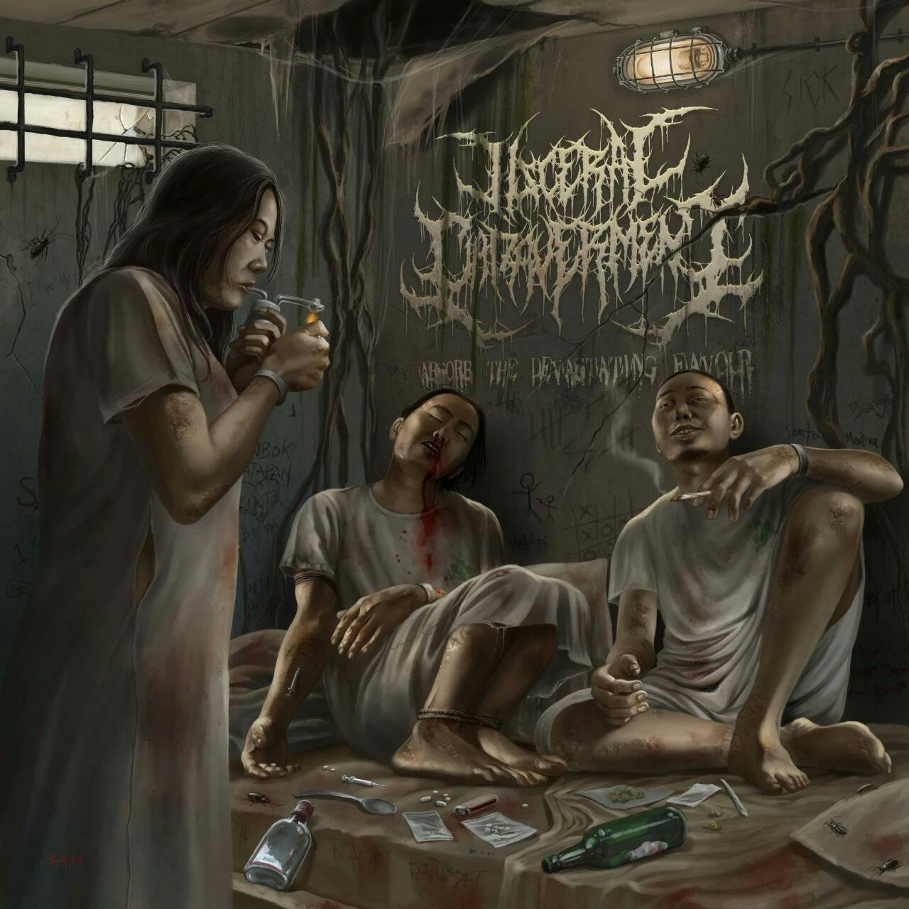 Visceral Cadaverment - Absorb the Devastating Favour (2022) FLAC Download