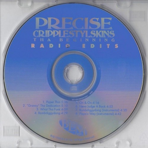 Precise-Cripplestylskins Tha Beginning-CD-FLAC-1998-RAGEFLAC