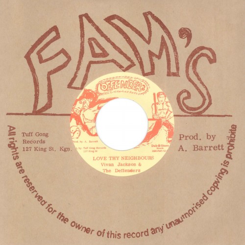 Vivian Jackson and The Deffenders-Love Thy Neighbours-(DSR-FM7-12)-REISSUE-7INCH VINYL-FLAC-2016-YARD