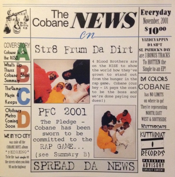 Cobane Boyz - We In Yo City (2001) FLAC Download