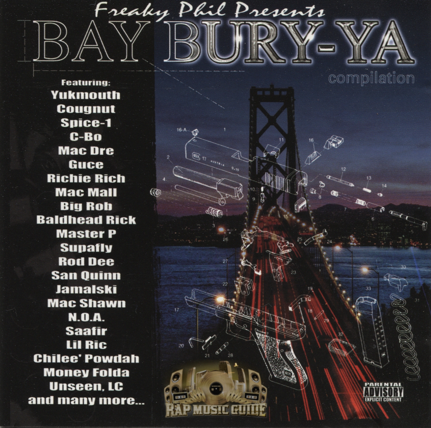 Various Artists - Freaky Phil Presents Bay Bury-Ya (2001) FLAC Download