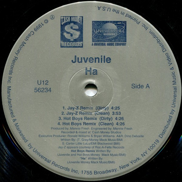 Juvenile - Ha (1999) Vinyl FLAC Download