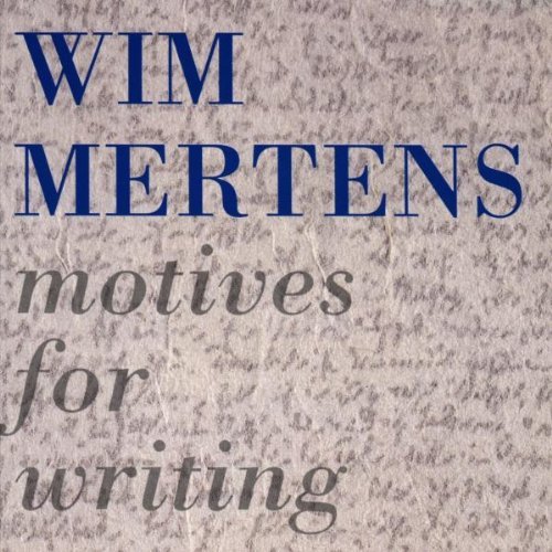 Wim Mertens-Motives For Writing-CD-FLAC-1989-MAHOU