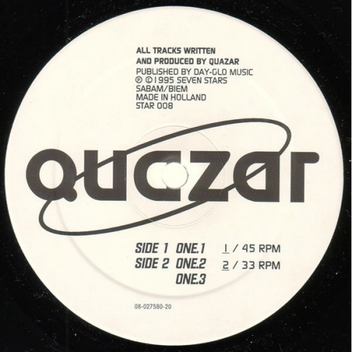 Quazar-One-(STAR008)-VINYL-FLAC-1995-BEATOCUL