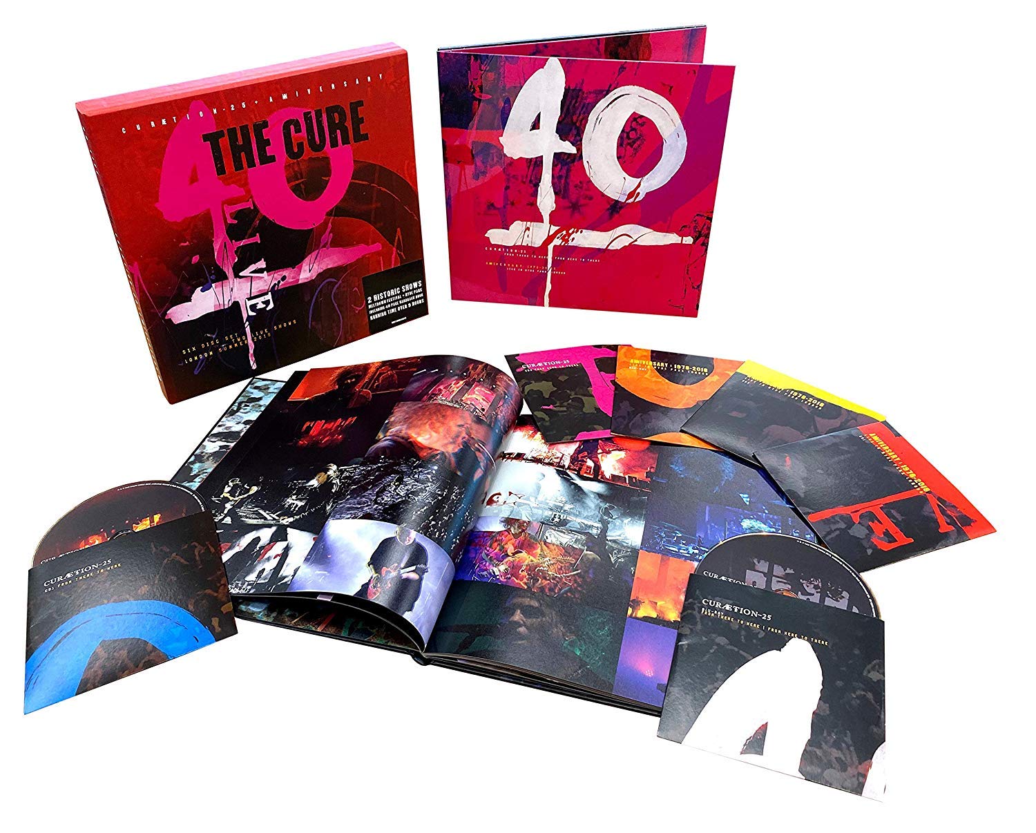 The Cure-40 Live Curaetion 25 Anniversary-(EREDV1367)-BOXSET-4CD-FLAC-2019-WRE Download
