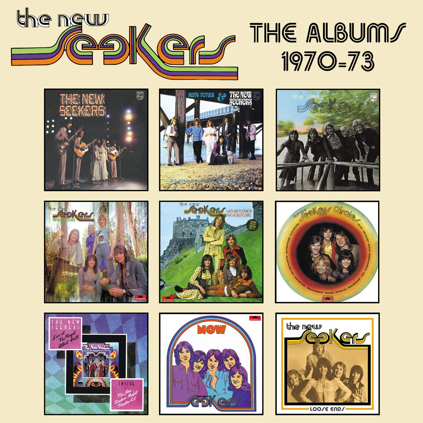 The New Seekers-The Albums 1970-73-(CAROLR0101CD)-BOXSET-5CD-FLAC-2019-HOUND Download