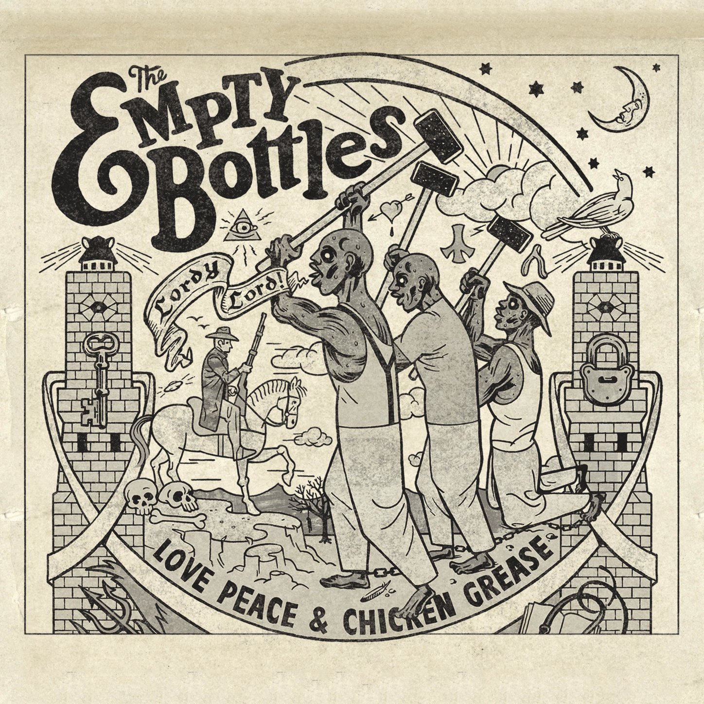 The Empty Bottles-Love Peace and Chicken Grease-(RUF12021)-LIMITED EDITION-LP-FLAC-2016-WRE Download