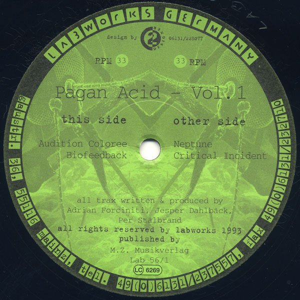 Pagan Acid-Vol 1-(UNDLAB023)-VINYL-FLAC-1994-BEATOCUL