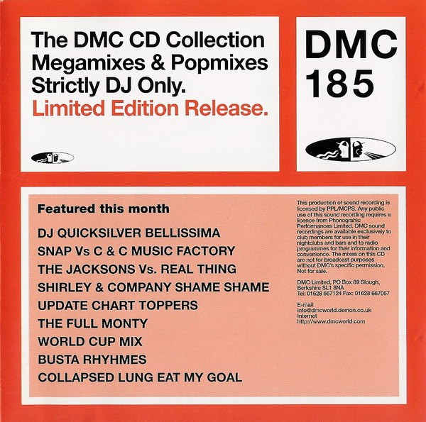 VA-DMC The CD Collection 185-(DMC 185)-CD-FLAC-1998-WRE