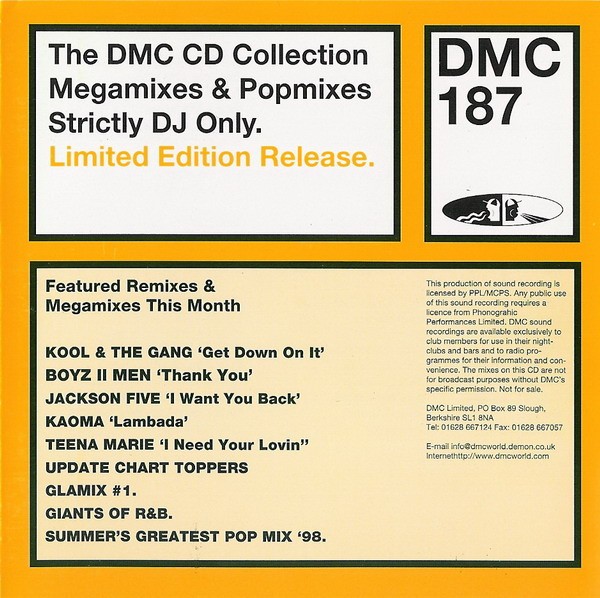 VA-DMC The CD Collection 187-(DMC 187)-CD-FLAC-1998-WRE