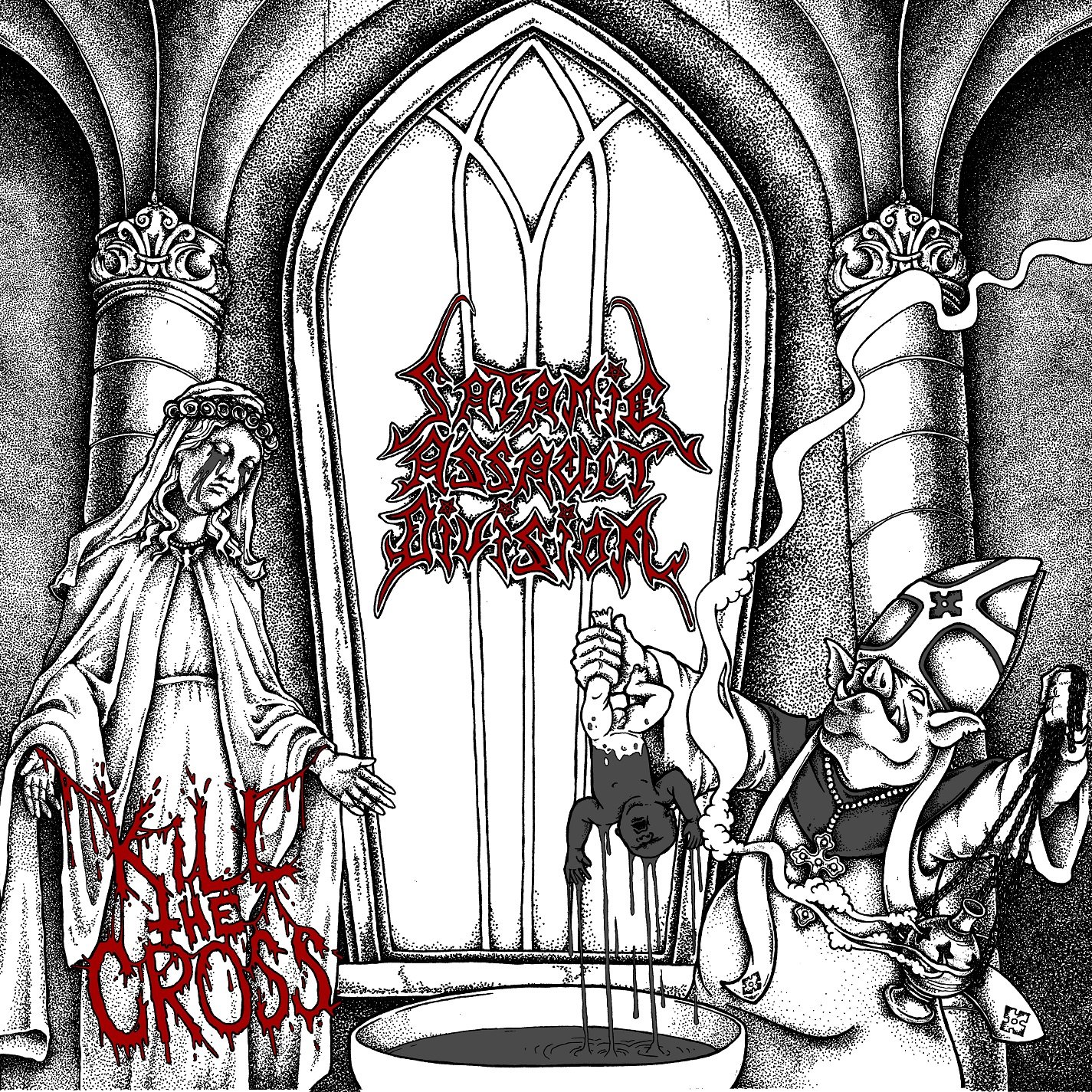 Satanic Assault Division - Kill the Cross (2015) FLAC Download