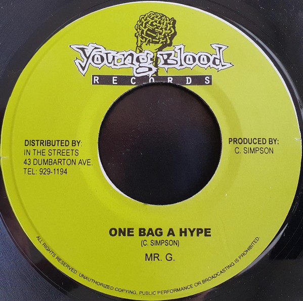 Mr. G. - One Bag A Hype (200X) Vinyl FLAC Download