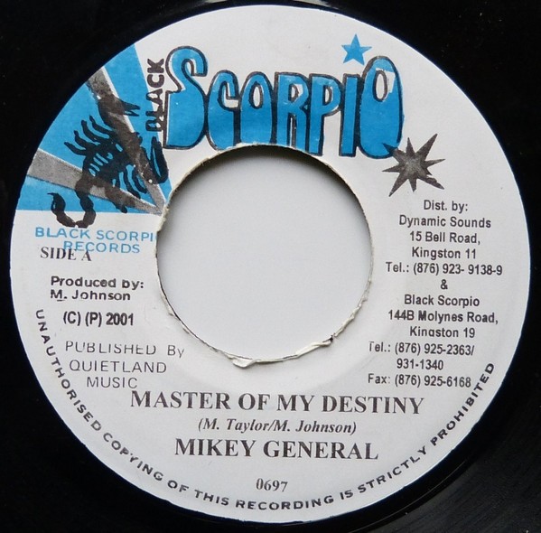 Mikey General - Master Of My Destiny (2001) Vinyl FLAC Download