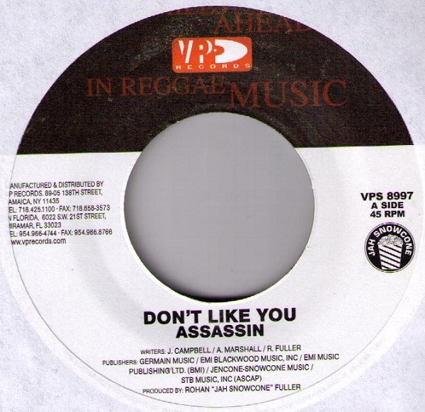 Assassin - Don't Like You (200X) Vinyl FLAC Download