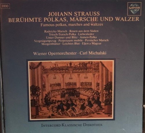 Johann Strauss – Beruhmte Polkas Marsche Und Walzer (1985) FLAC