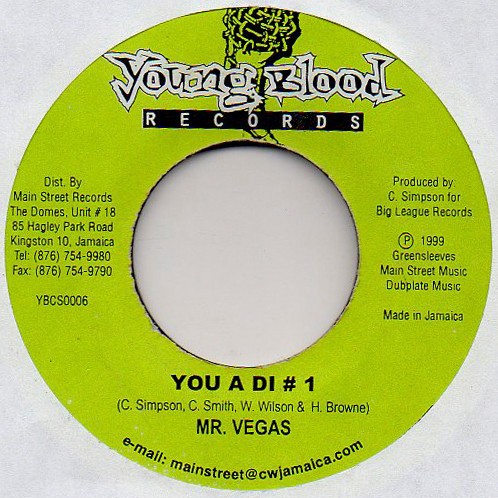 Mr. Vegas - You A Di # 1 (1999) Vinyl FLAC Download