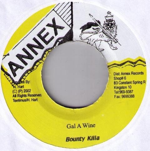 Bounty Killer - Gal A Wine (2002) Vinyl FLAC Download
