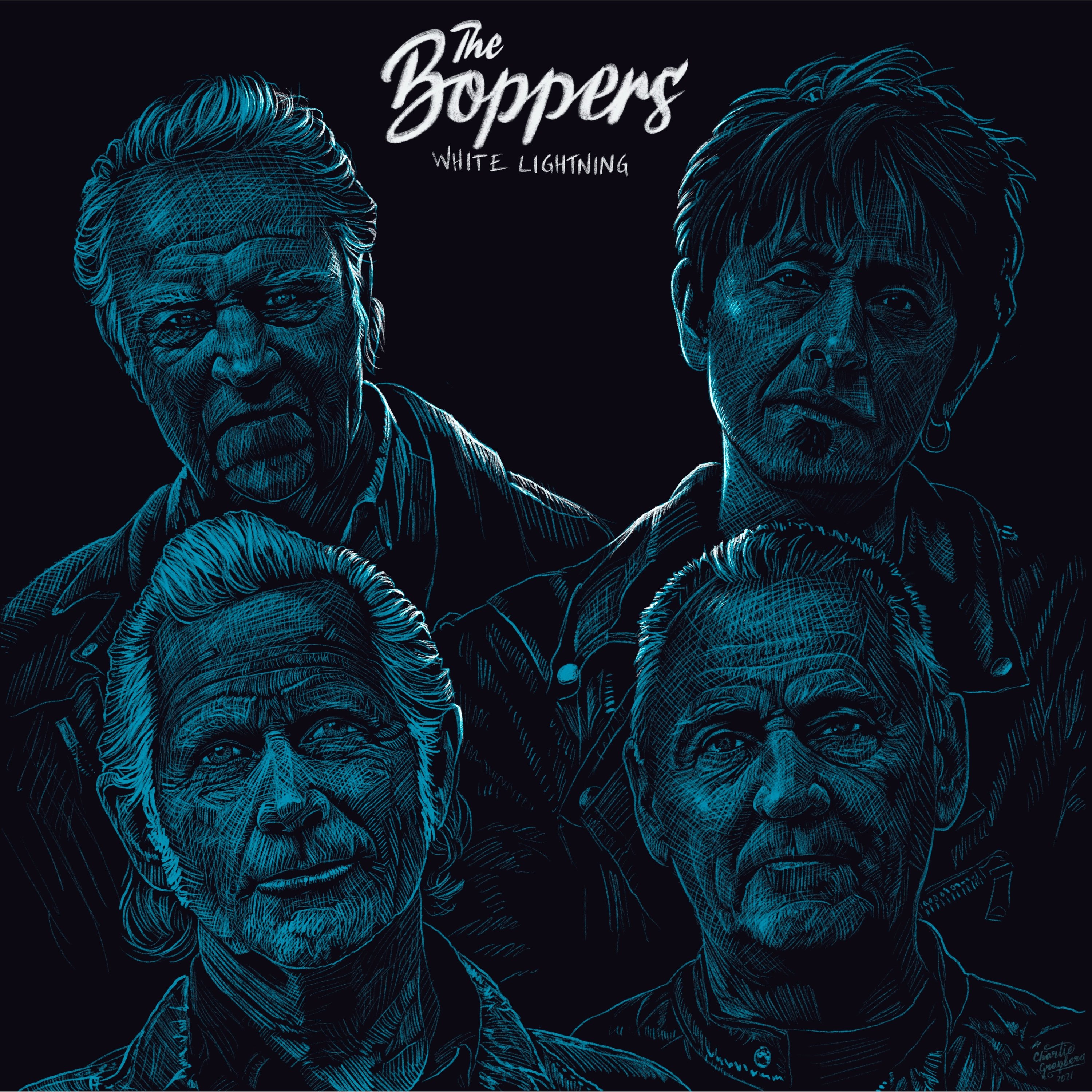 The Boppers - White Lightning (2022) FLAC Download