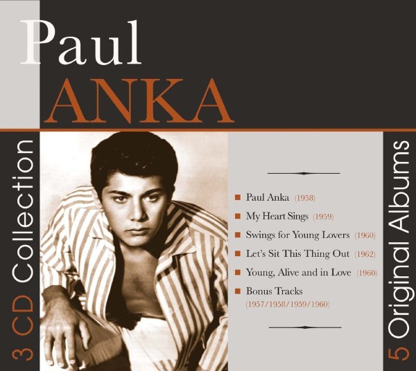 Paul Anka-5 Original Albums-(600221)-3CD-FLAC-2015-RUTHLESS