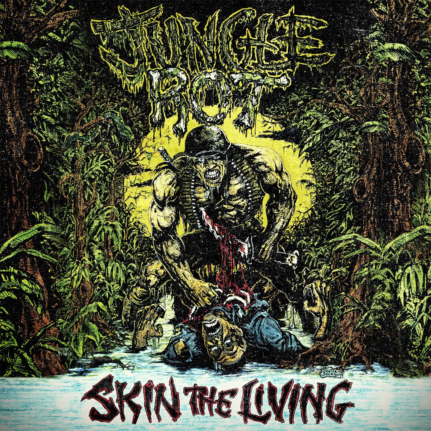 Jungle Rot - Skin The Living (2013) FLAC Download