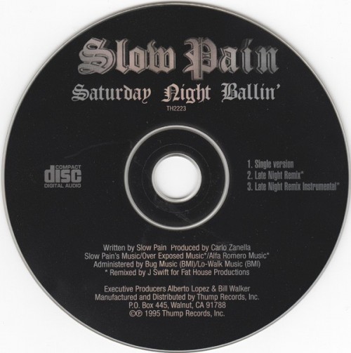 Slow Pain-Saturday Night Ballin-VLS-FLAC-1995-FrB