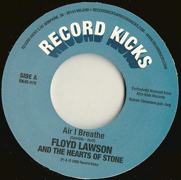 Floyd Lawson and The Hearts Of Stone - Air I Breathe / Rated X (2008) Vinyl FLAC Download