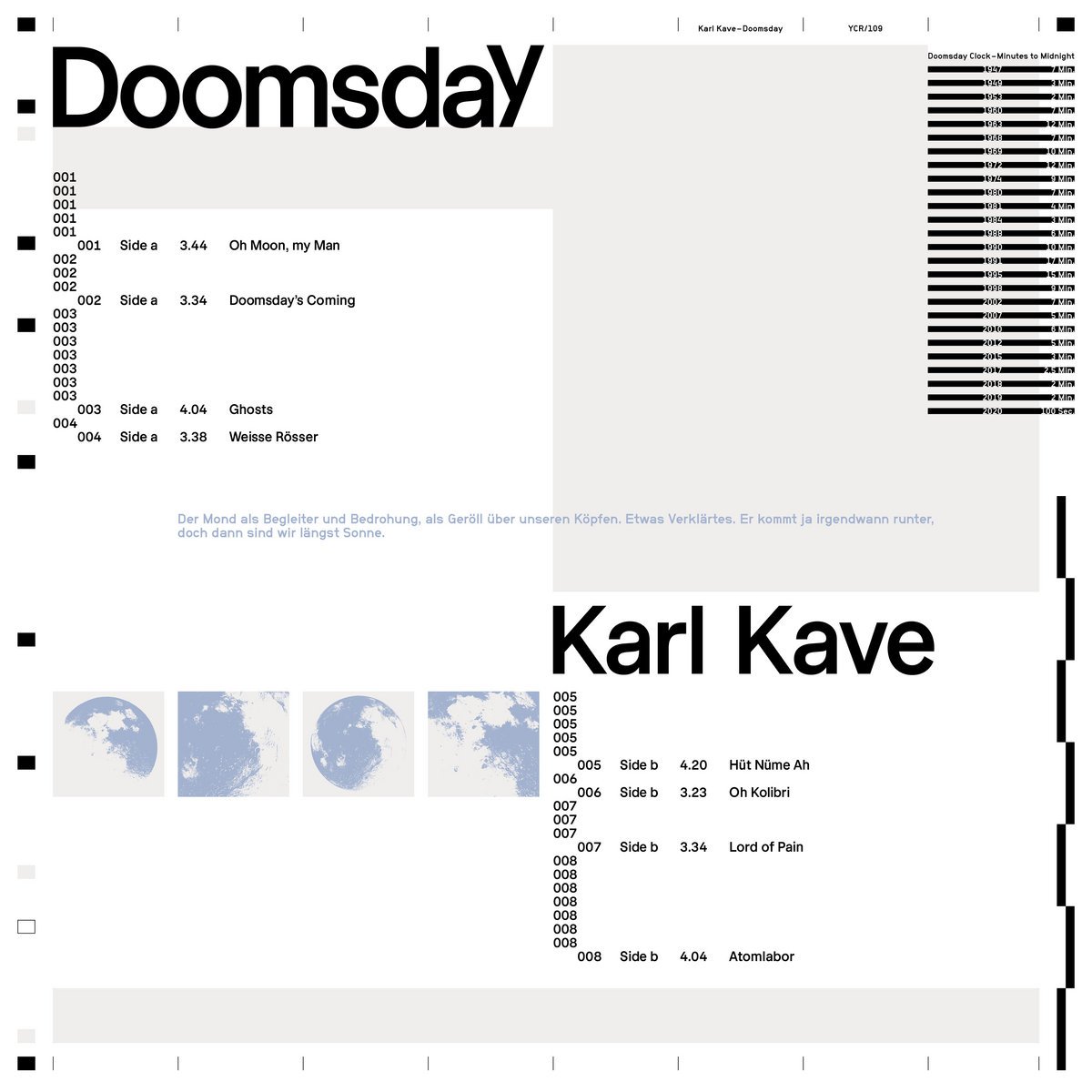 Karl Kave - Doomsday (2022) Vinyl FLAC Download