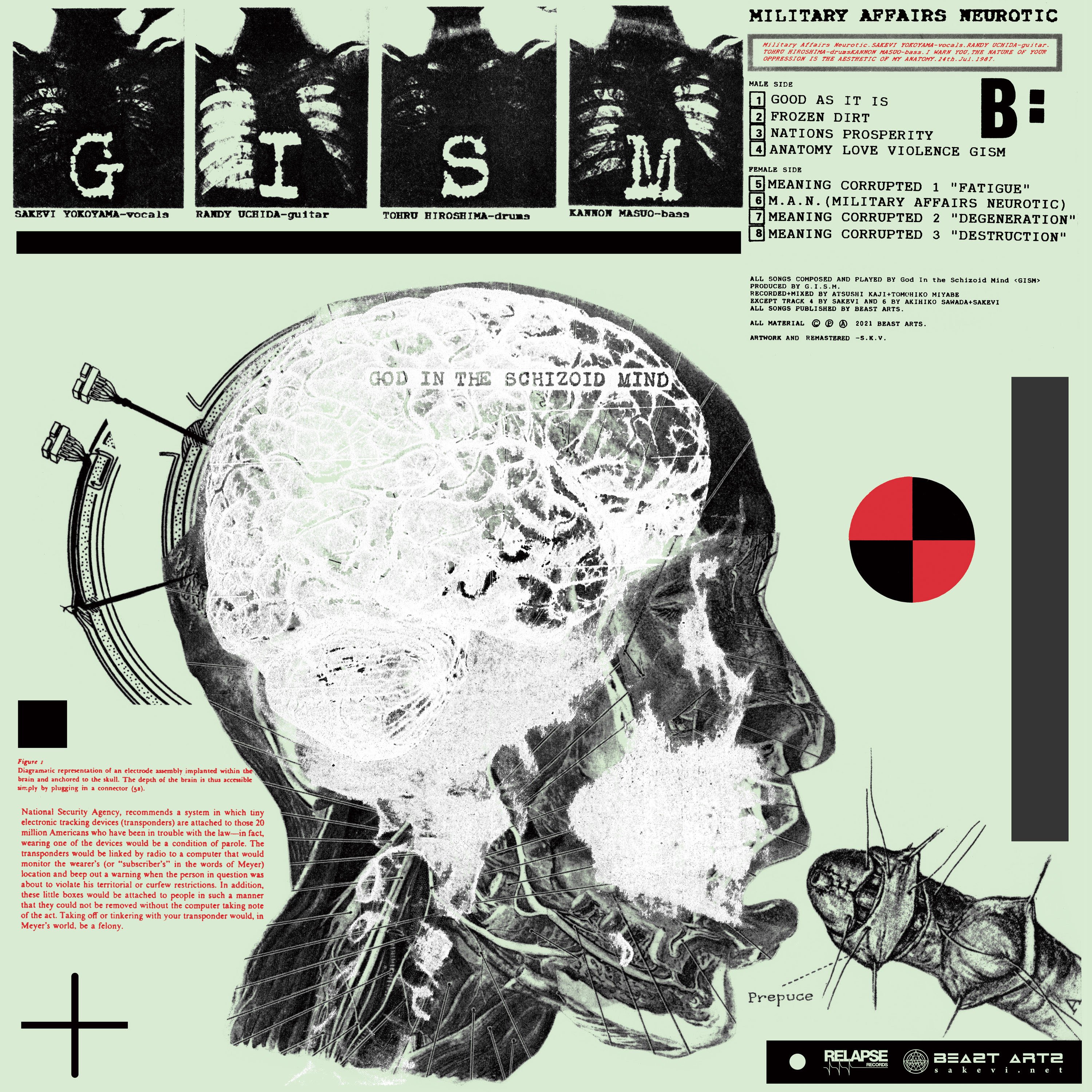 G.I.S.M.-Military Affairs Neurotic-Remastered-CD-FLAC-2023-FAiNT