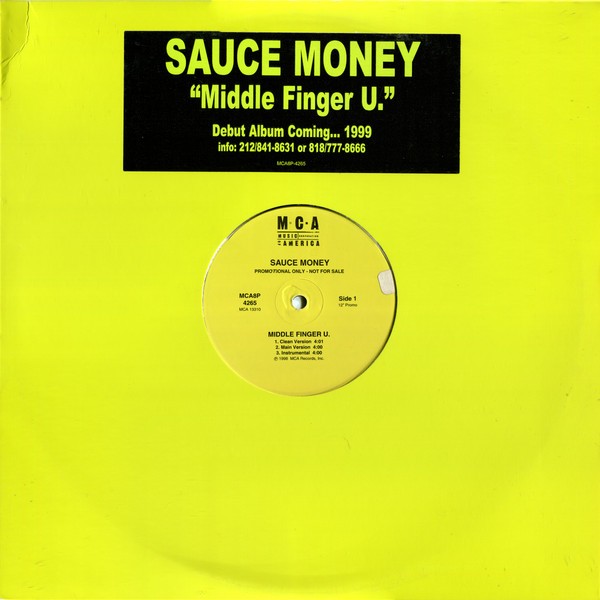 Sauce Money-Middle Finger U-Pre Game-VLS-FLAC-1998-THEVOiD