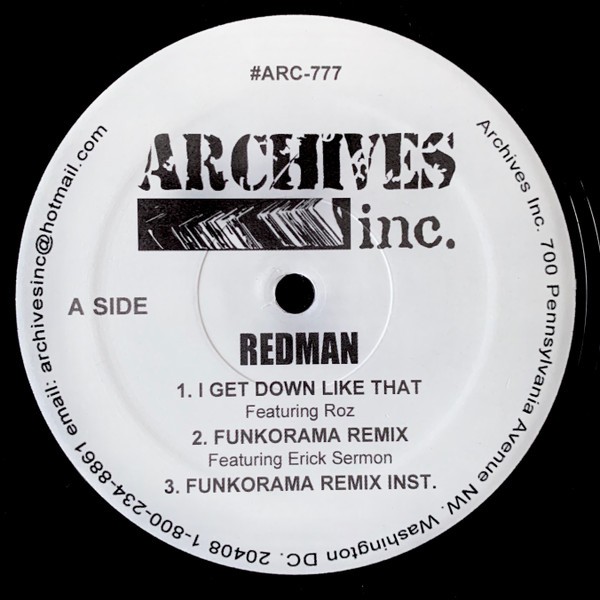 Redman-I Get Down Like That-Bootleg-VINYL-FLAC-2000-THEVOiD Download