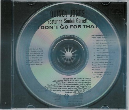 Quincy Jones – I Don’t Go For That (1990)
