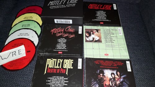 Motley Crue – Crucial Crue – The Studio Albums 1981-1989 (2023)