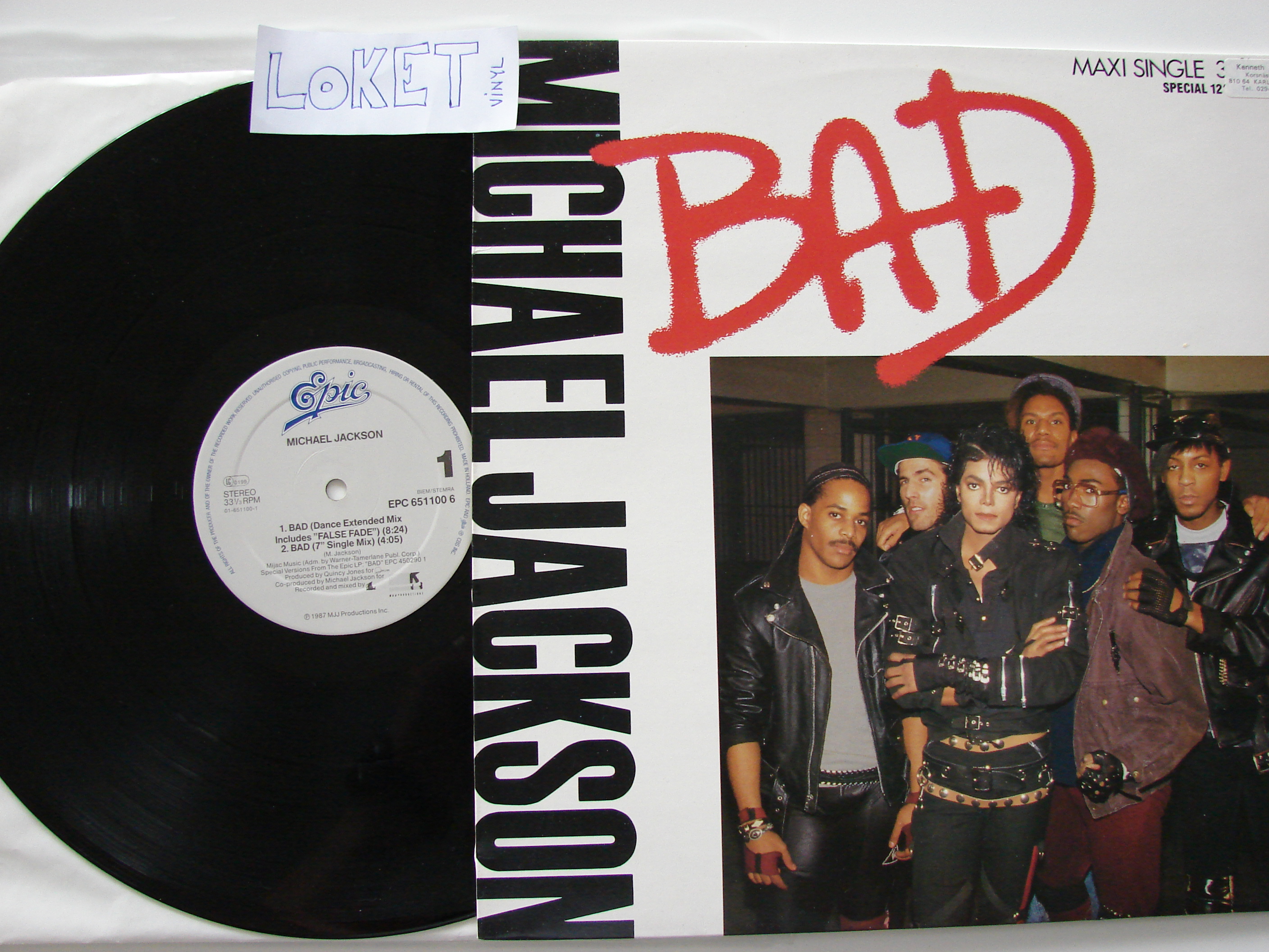 Michael Jackson-Bad (Special 12 Inch Single Mixes)-12INCH VINYL-FLAC-1987-LoKET Download