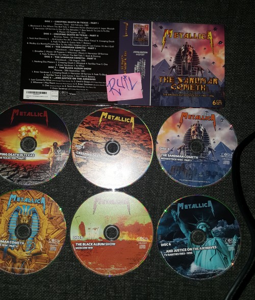 Metallica-The Sandman Cometh The Broadcast Anthology 1983-1996-(CRLCD017)-Bootleg-6CD-FLAC-2019-RUiL