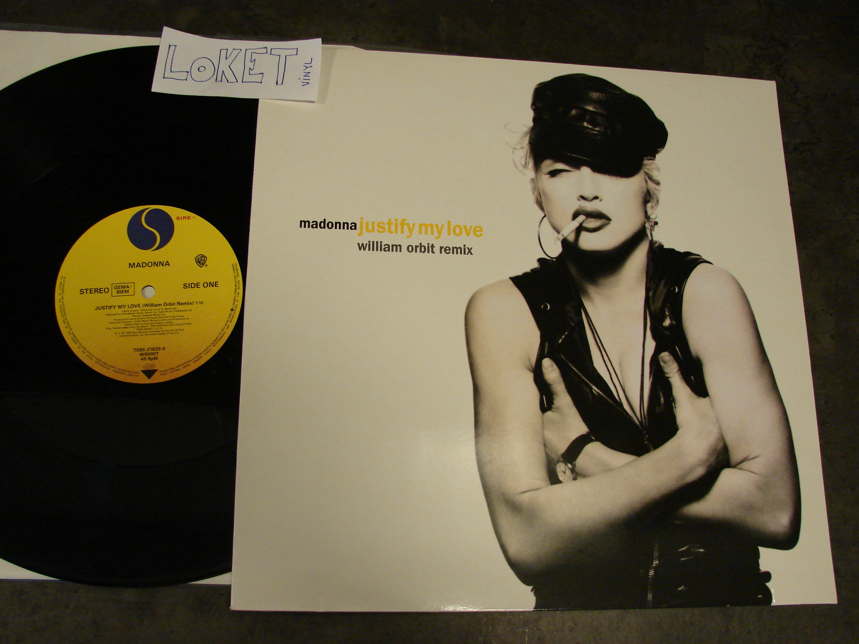 Madonna-Justify My Love  William Orbit Remix-12INCH VINYL-FLAC-1990-LoKET Download