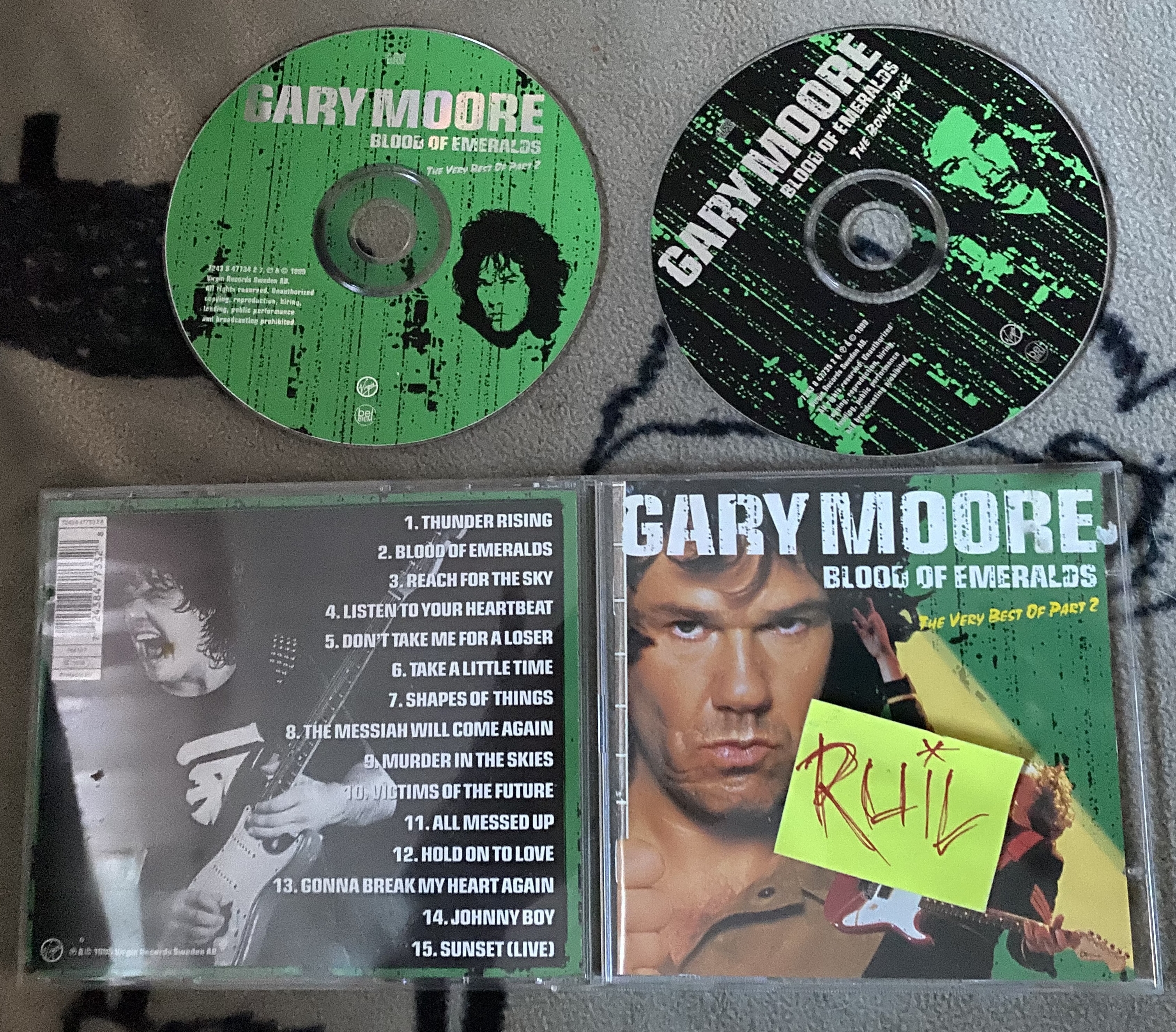 Gary Moore-Blood Of Emeralds The Very Best Of Part 2-(7243 8 47733 2 8)-Limited Edition-2CD-FLAC-1999-RUiL