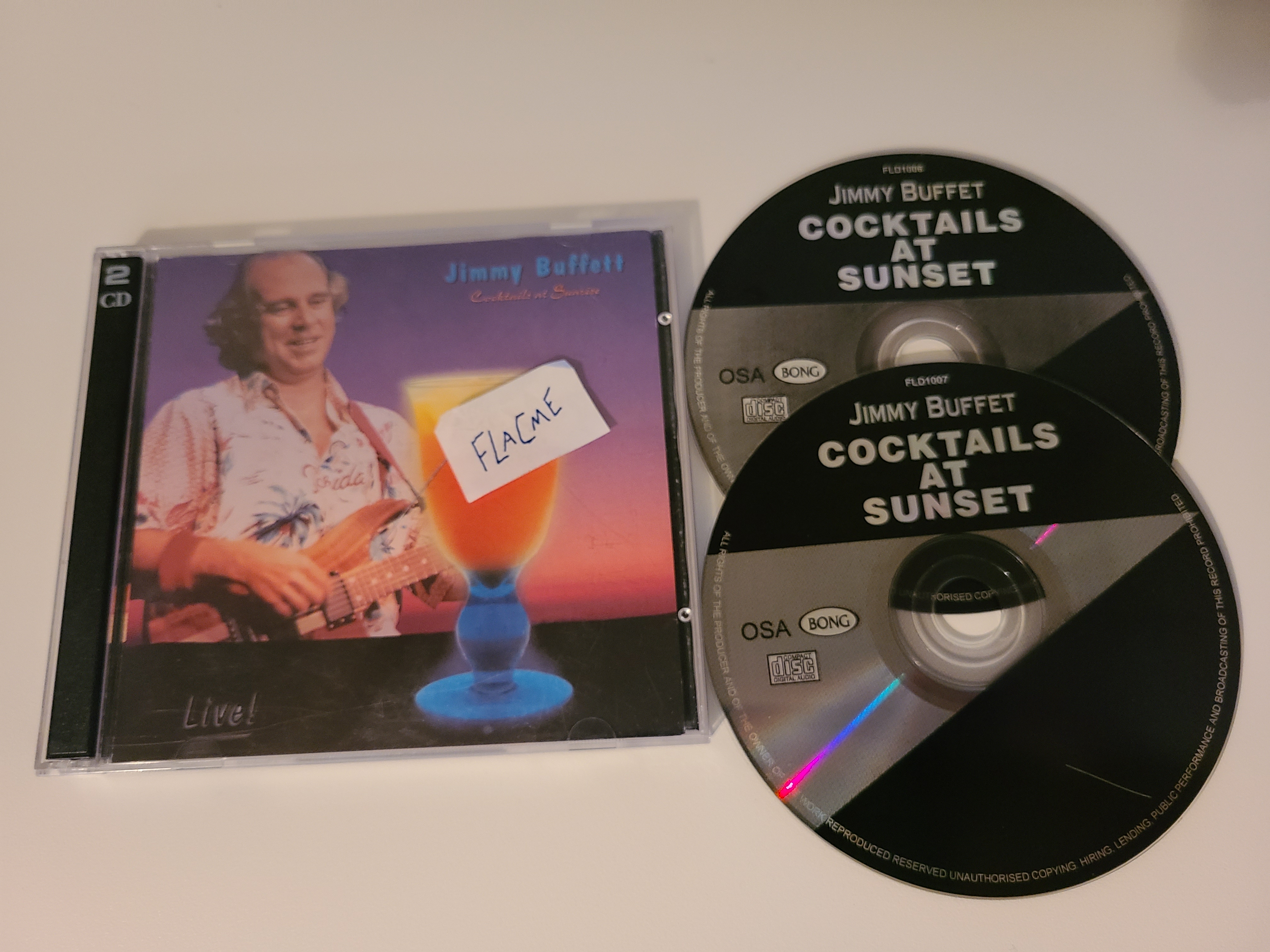 Jimmy Buffett-Cocktails At Sunrise Live-2CD-FLAC-1994-FLACME Download