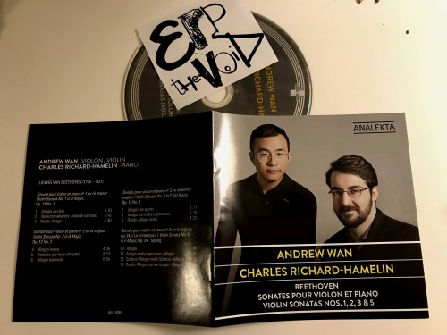 Andrew Wan & Charles Richard-Hamelin - Beethoven: Sonates Pour Violon Et Piano (2020) Download