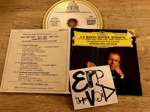 Goran Sollscher - J.S. Bach Suites Sonata: Transcriptions For Guitar (1992) Download
