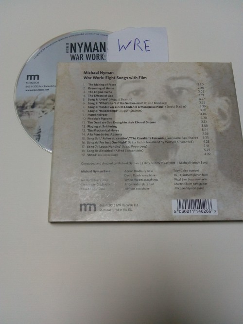 Michael Nyman – War Work Eight Songs With Film (2015)